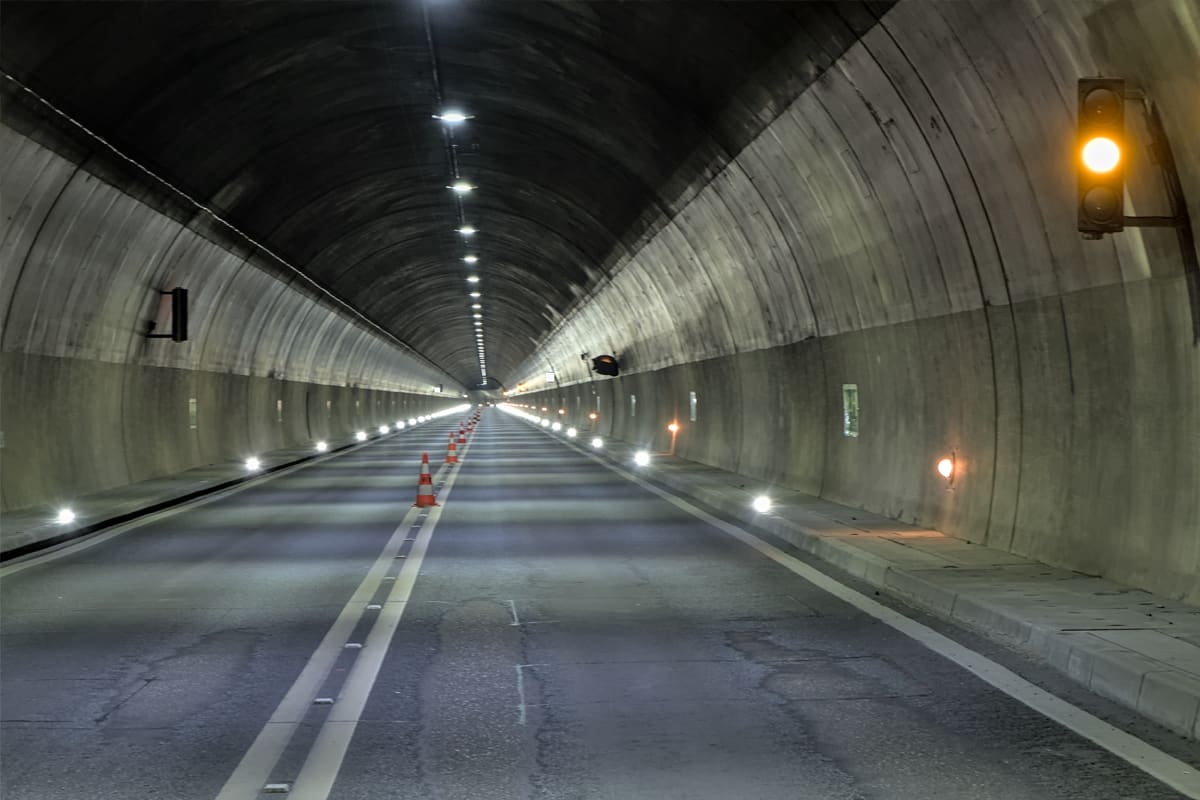 Goppenstein/Gampel VS – Verkehrseinschränkungen im Tunnel Mittal
