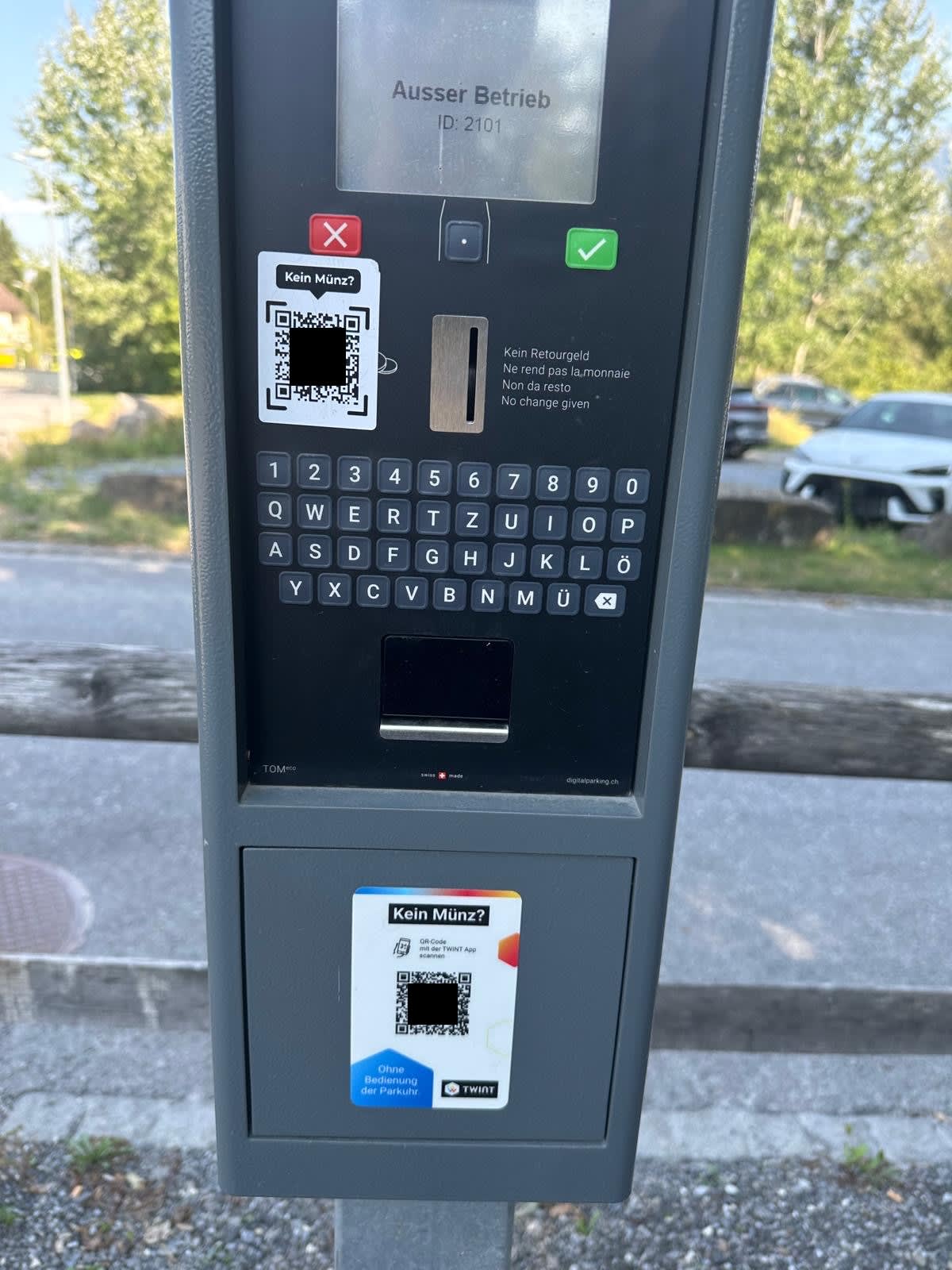 Liechtenstein – Betrüger manipulieren QR-Codes an Parkuhren