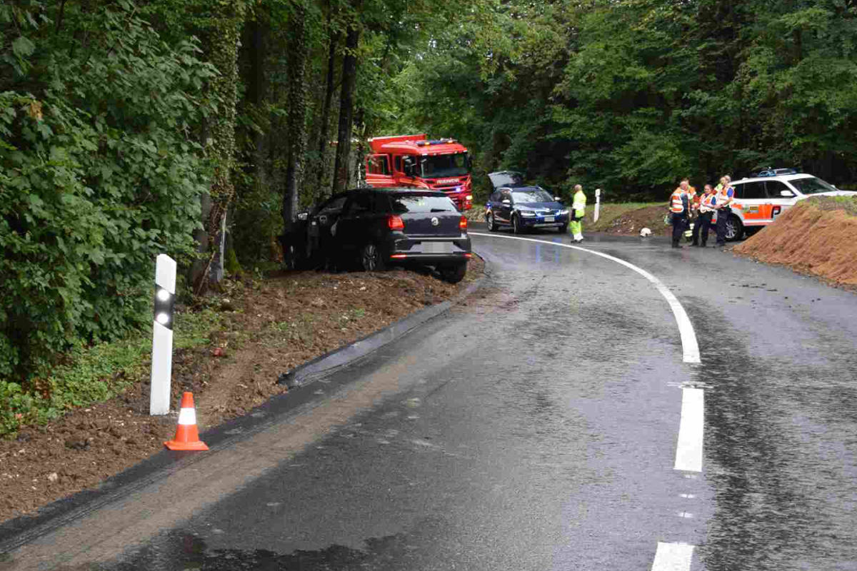 Dornach SO - Autolenker kollidiert mit Baum – Strasse gesperrt