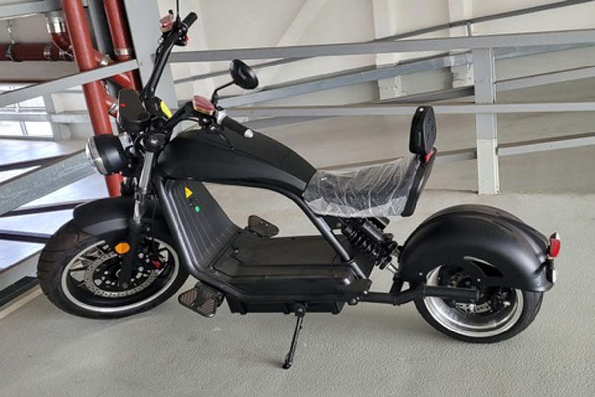 Lübeck - Elektroscooter der besonderen Art 