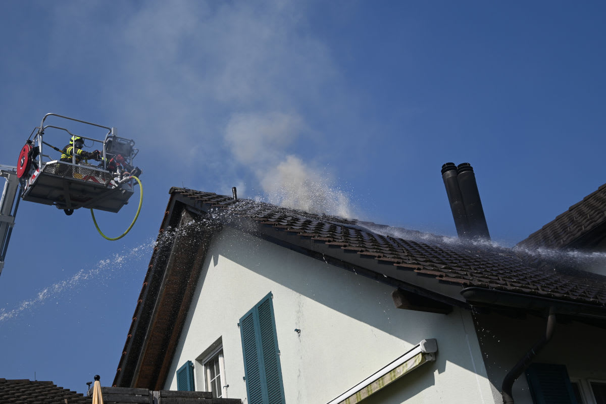Bichwil SG – 80'000 Franken Schaden nach Brand im Dachgeschoss