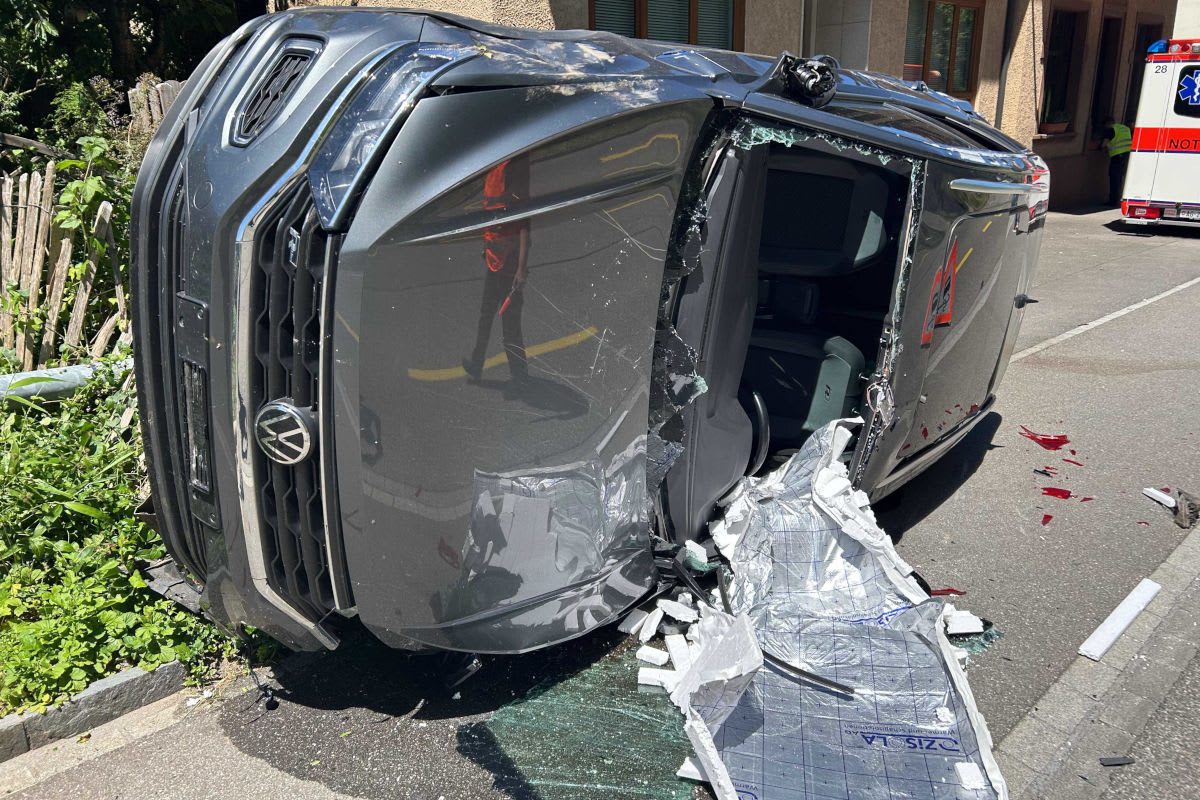 Unfall in Siglistorf AG – Lenker schläft am Steuer ein