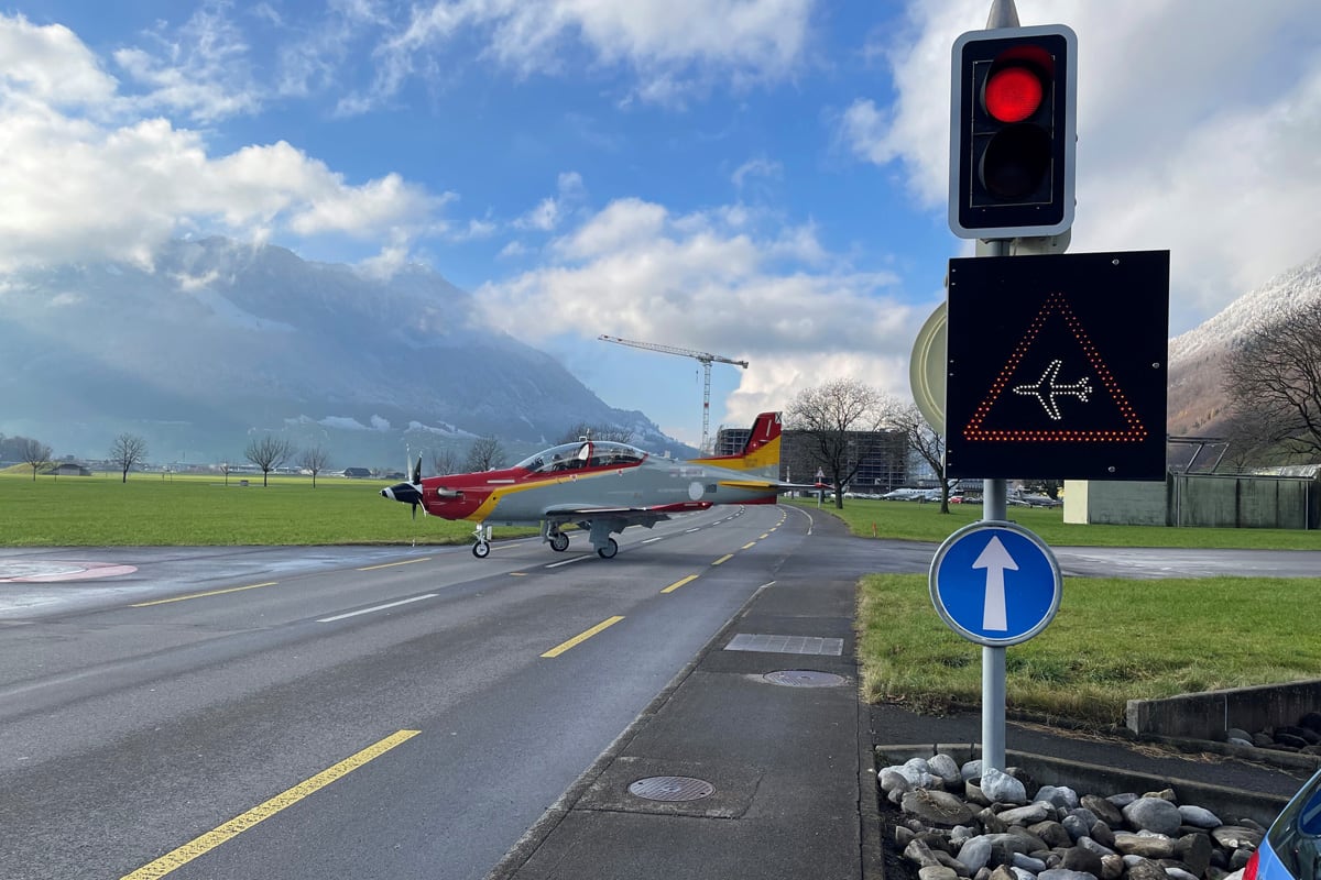 Stans/Ennetbürgen NW – Mehr Sicherheit bei Flugzeugquerung