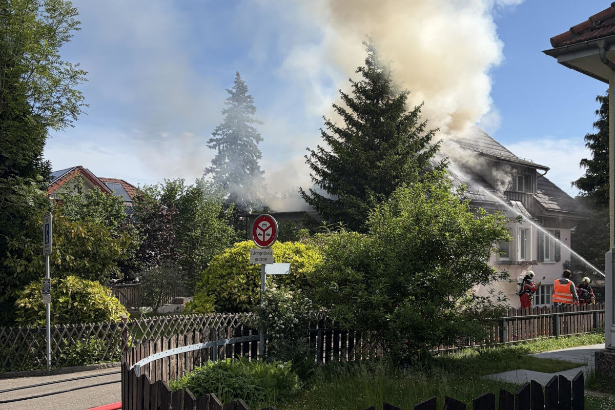 Schlieren ZH – Hoher Schaden nach Brand in Einfamilienhaus