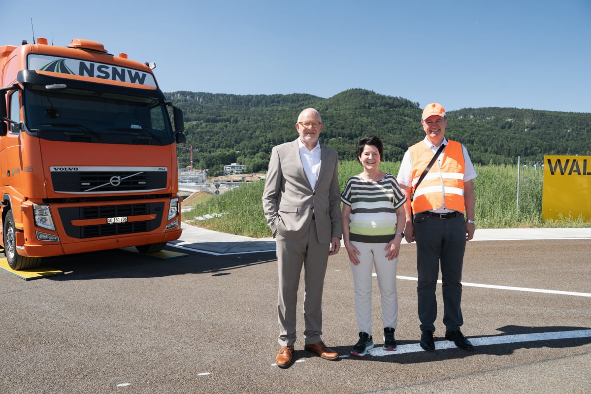 A1-Ausbau – Neuer Anschluss Egerkingen teilweise eröffnet