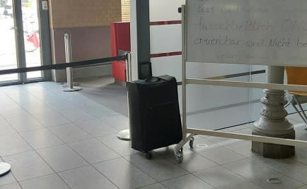 Erfurt – Zurückgelassener Koffer löst Polizeieinsatz aus