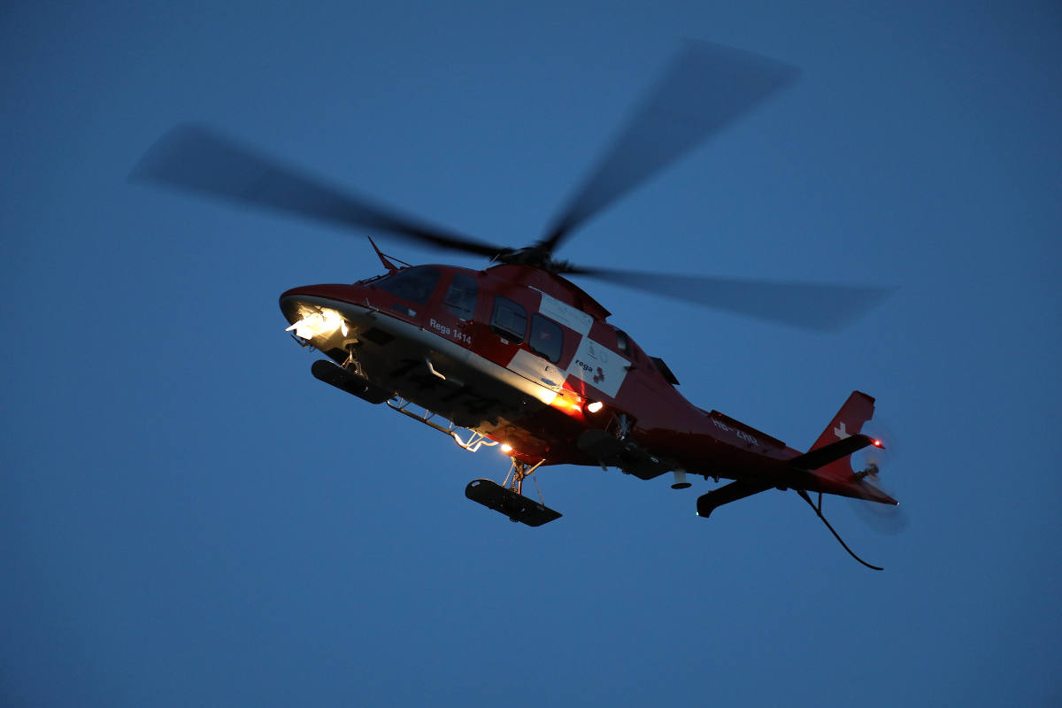 Mesmer - Seealpsee / AI - Mann auf Skitour schwer verletzt - Bergung während der Nacht