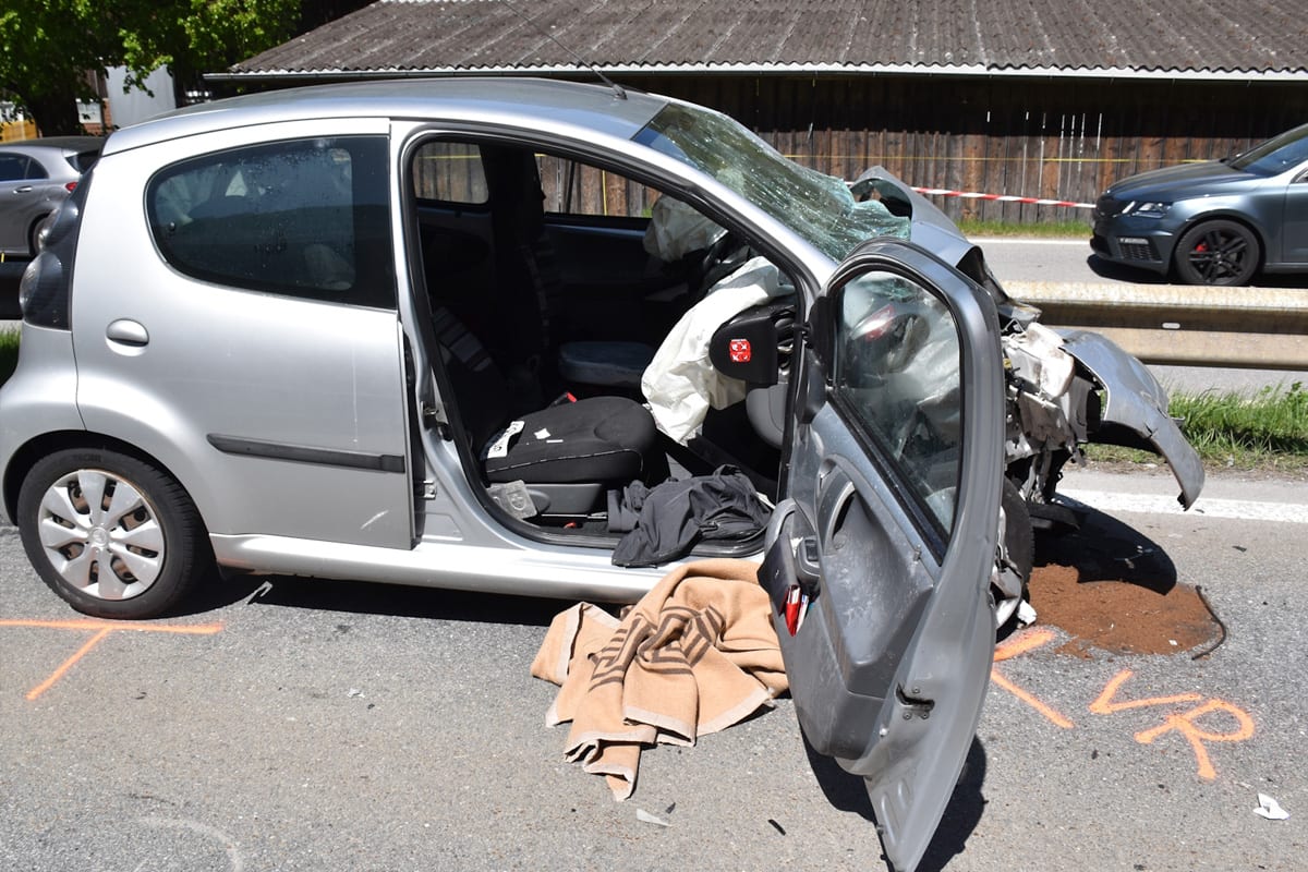 Schiers GR – Zwei Verletzte nach Unfall im Gegenverkehr