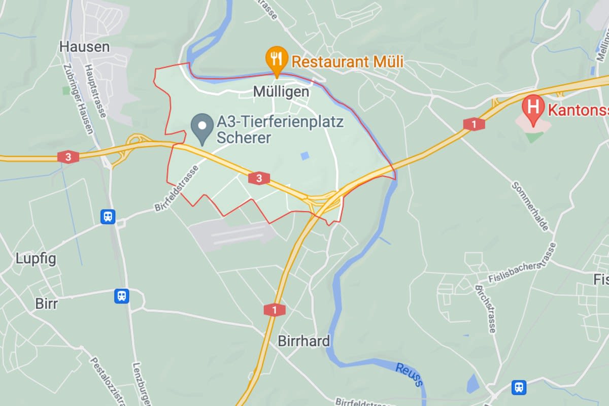 Mülligen AG - 7-jähriges  Kind nach Bootsunfall verschwunden