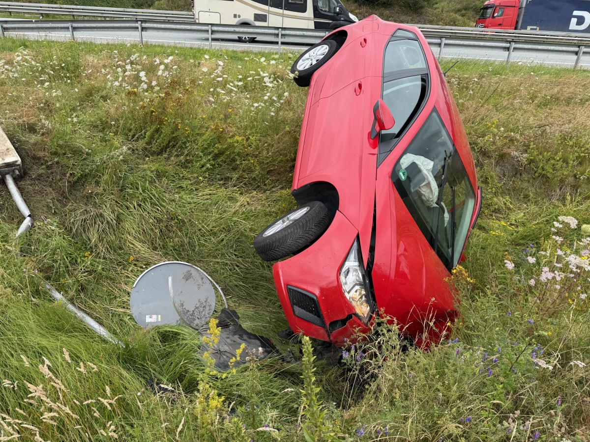 Elsdorf – Hohe Geschwindigkeit führt zu Unfall auf A1-Abfahrt