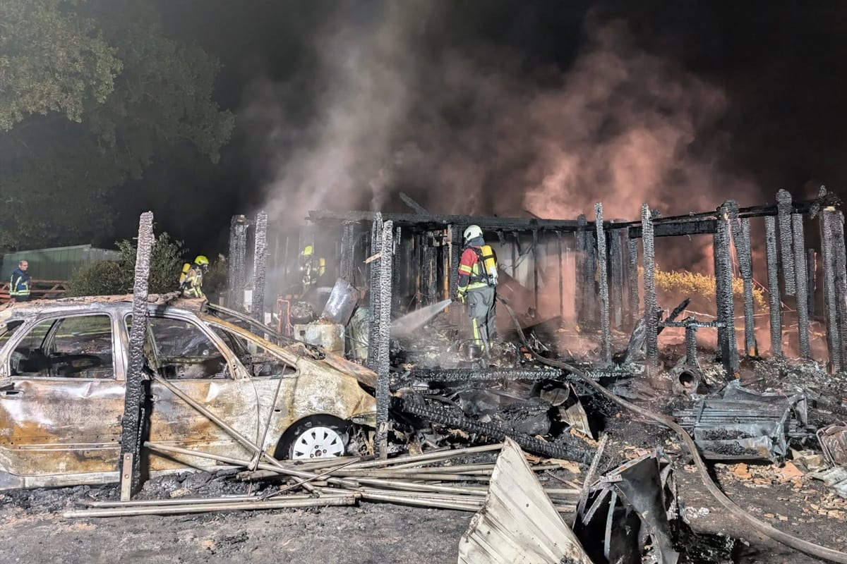 Arpsdorf – Leiche nach Brand von Wohnhaus entdeckt