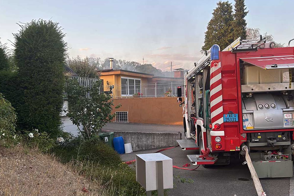 Wallbach AG – Brand in Garage verursacht erheblichen Sachschaden