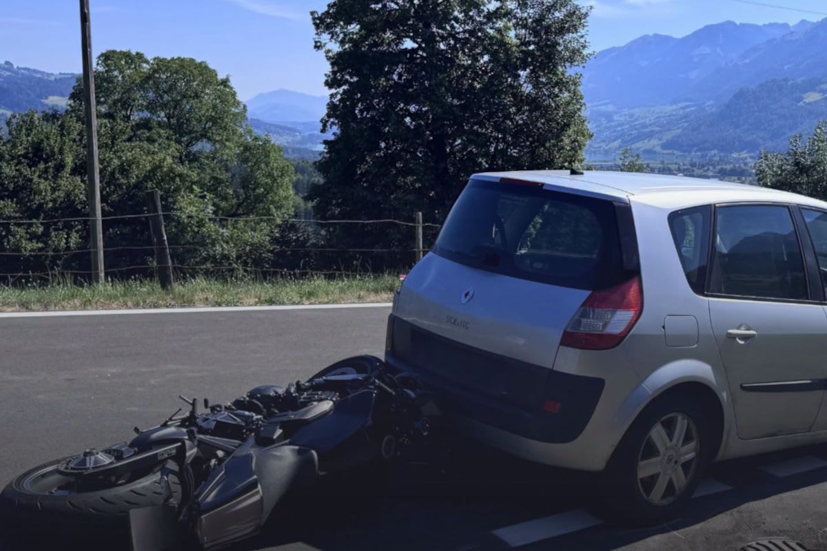 Giswil OW – Motorradfahrer nach Unfall im Spital