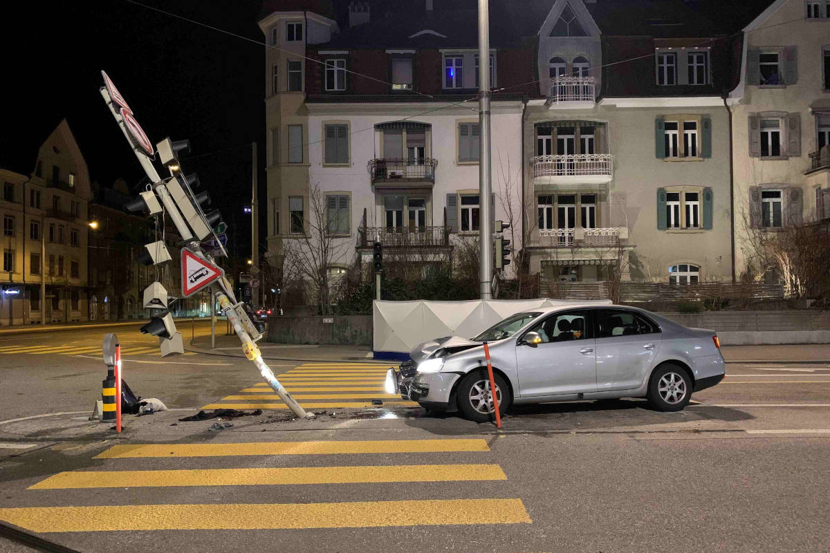 Solothurn – Fussgänger von Auto erfasst und schwer verletzt