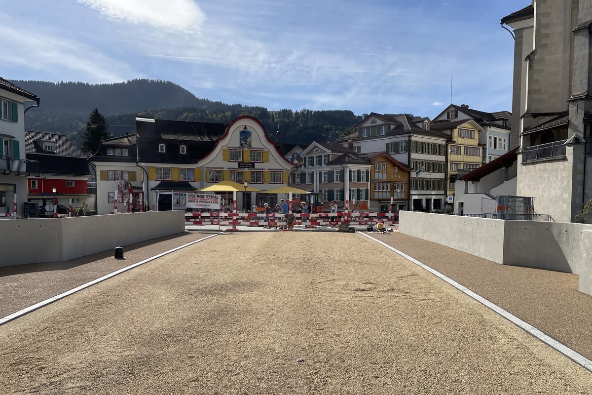 Metzibrücke AI - Bauarbeiten schreiten planmässig voran
