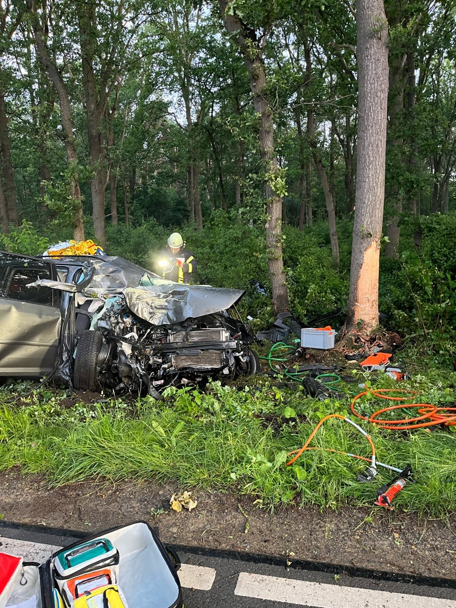 Rahden – 19-Jähriger bei Unfall lebensgefährlich verletzt