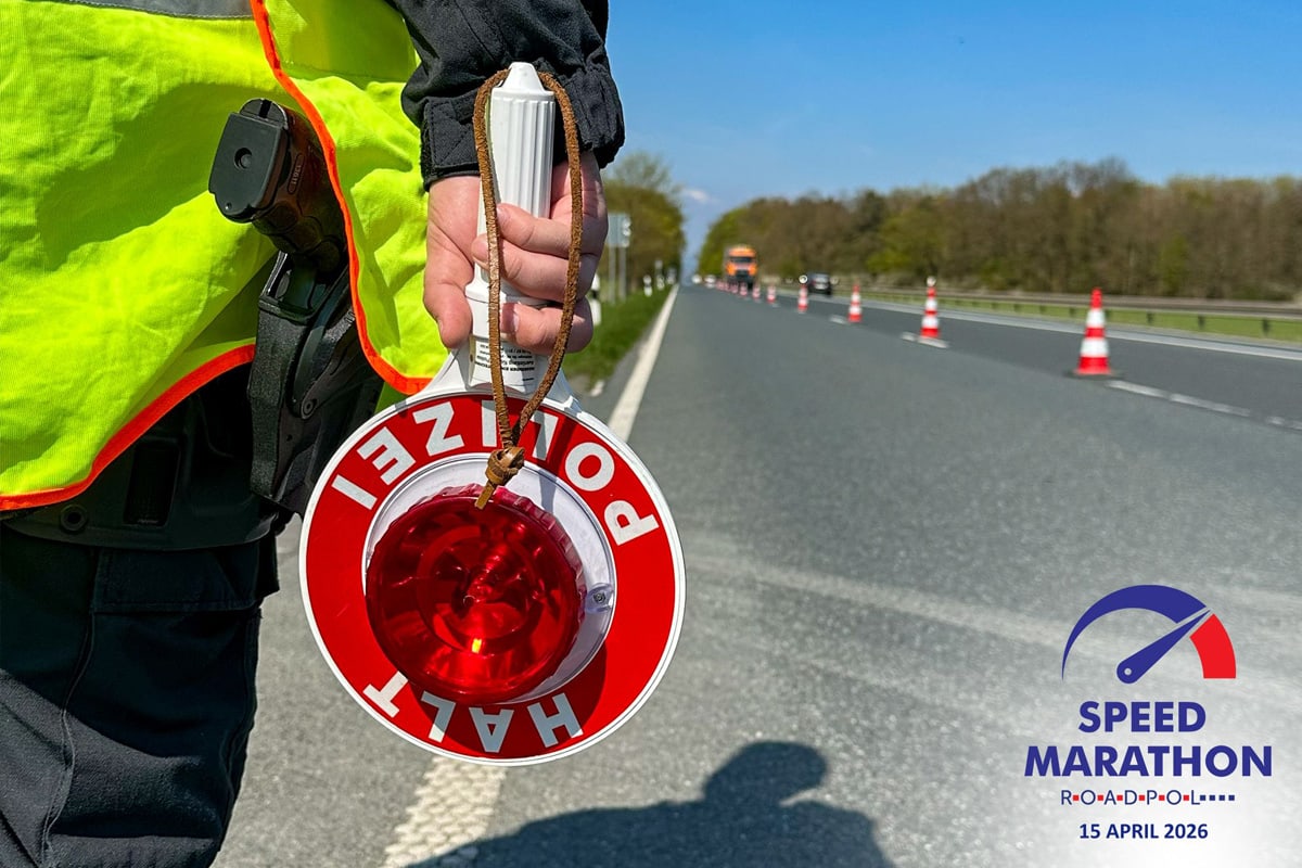 Mittelhessen – Fast 2000 Tempoverstöße beim Speedmarathon