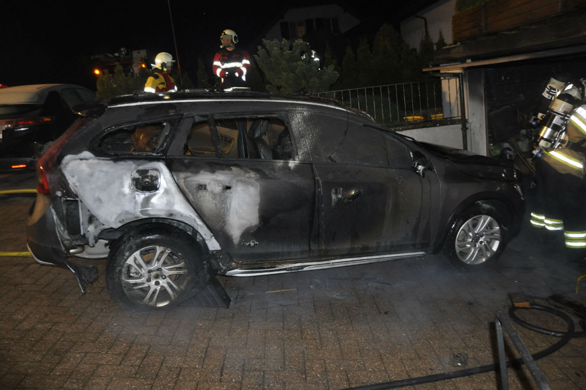 Niederbuchsiten SO - Brand in Garage eines Einfamilienhauses