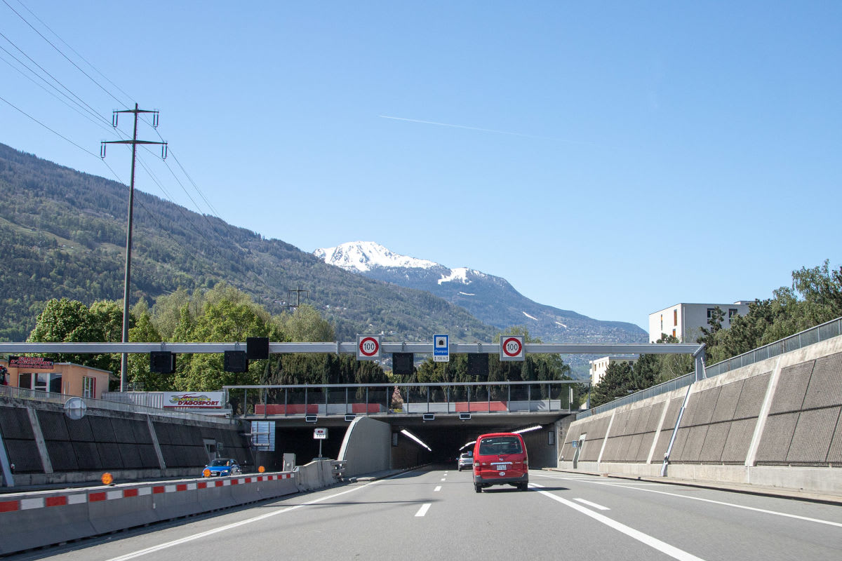 Sion VS – A9 wegen Tunneltests mehrere Nächte gesperrt