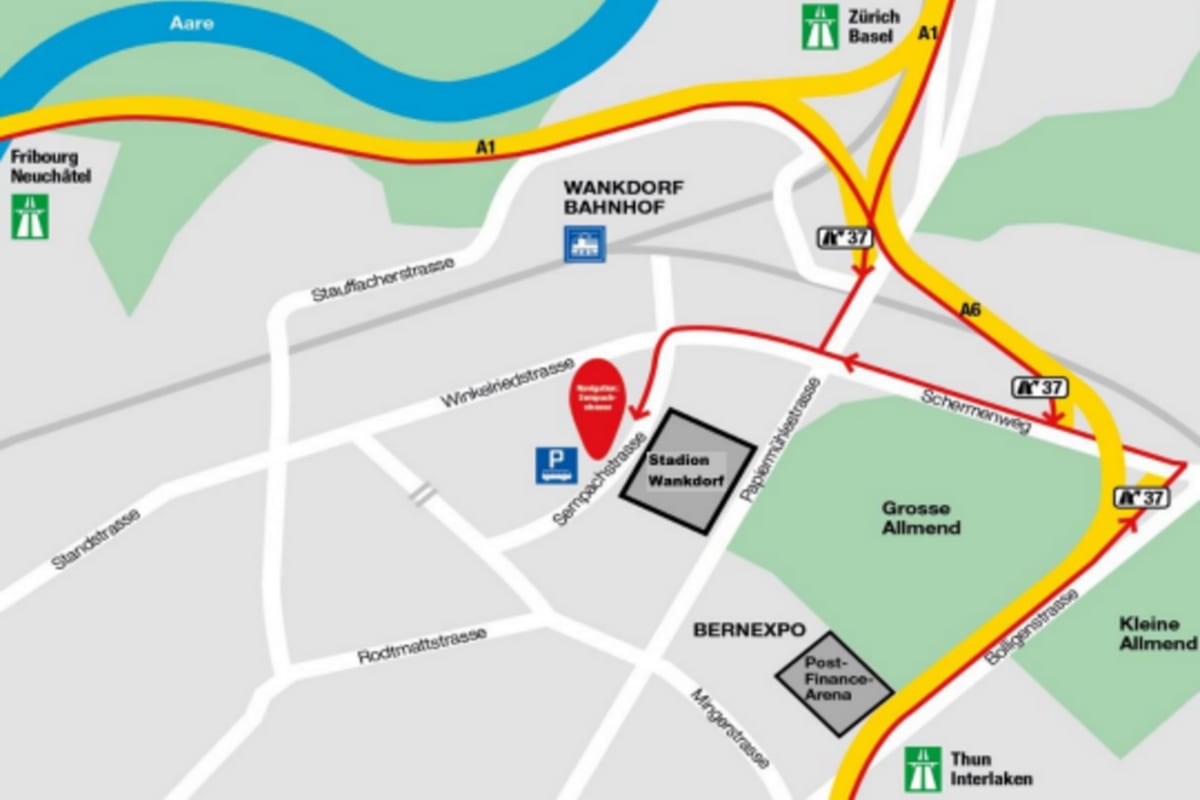 Bern – Verkehrseinschränkungen wegen Fussball erwartet