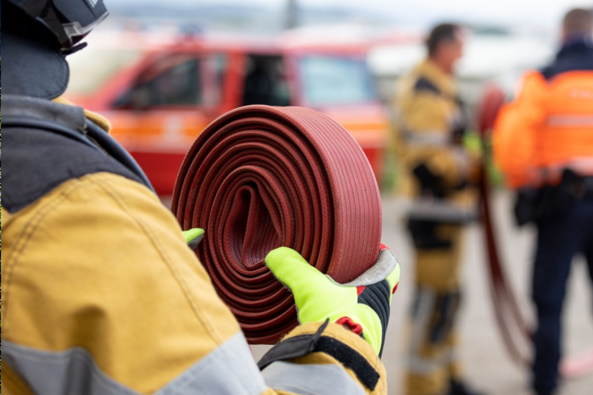 Basel – Brand auf Balkon mit einer verletzten Person