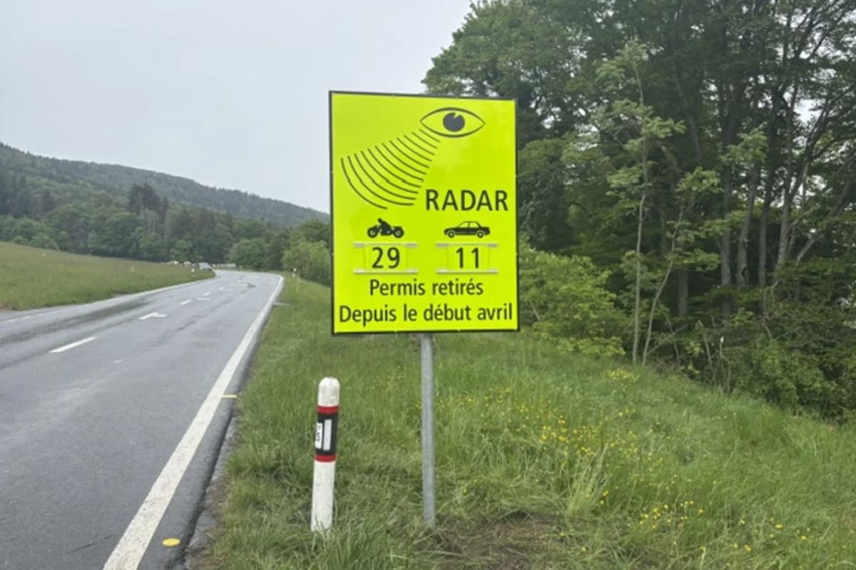 Waadt VD – Polizei zeigt zahlreiche Raser und Fahrzeuglenker an