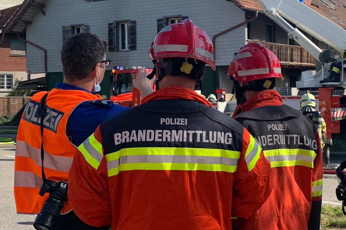 Lohn-Ammannsegg SO – Selbstentzündung von Leinöl führte zu Brand