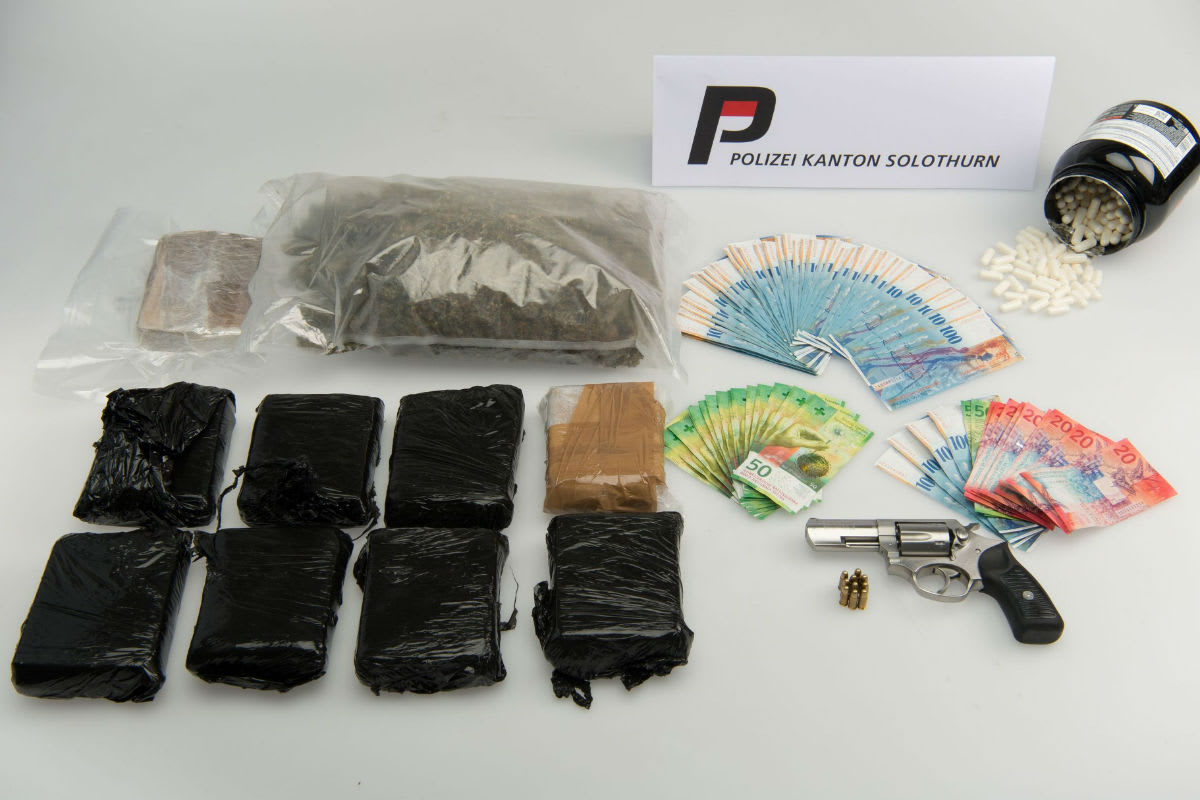 Grenchen SO - Mutmasslicher Drogendealer verhaftet
