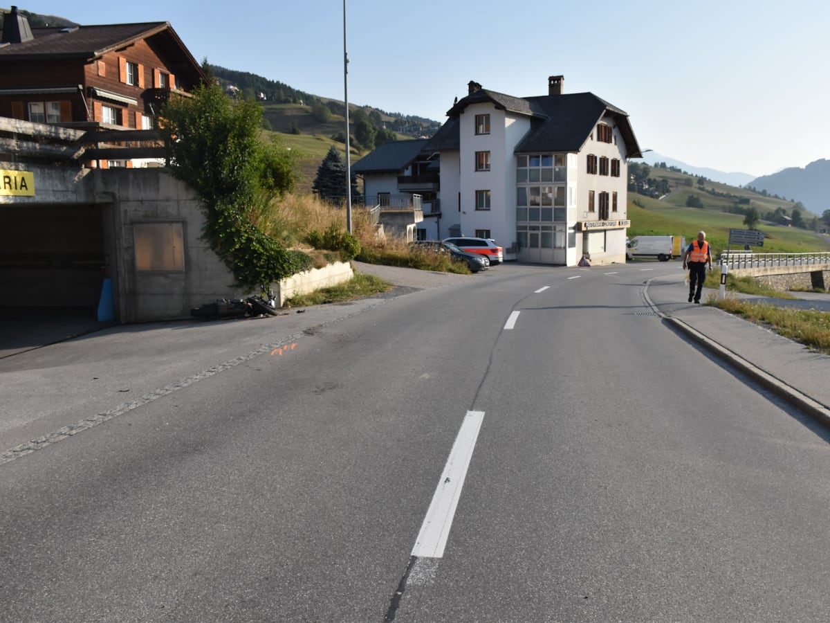 Vella GR – 19-jähriger Motorradfahrer bei Unfall verletzt