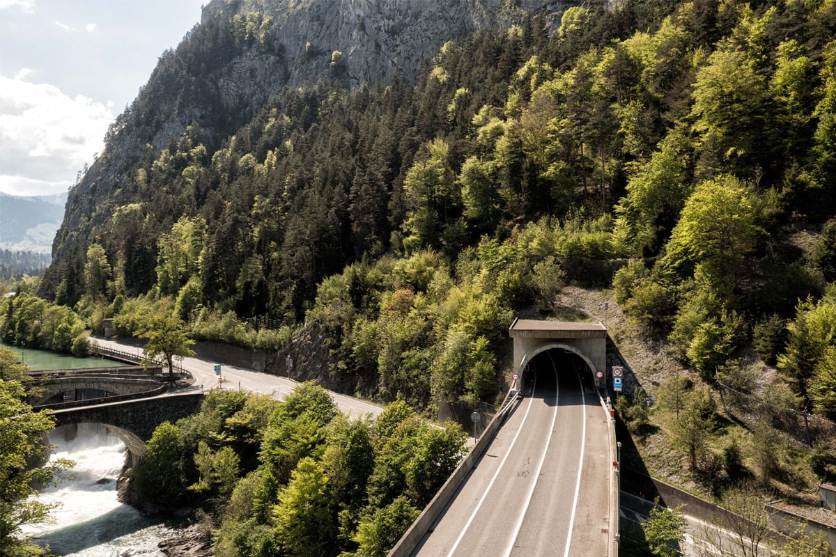 A6 Wimmis BE – Simmenfluhtunnel für fünf Monate komplett gesperrt