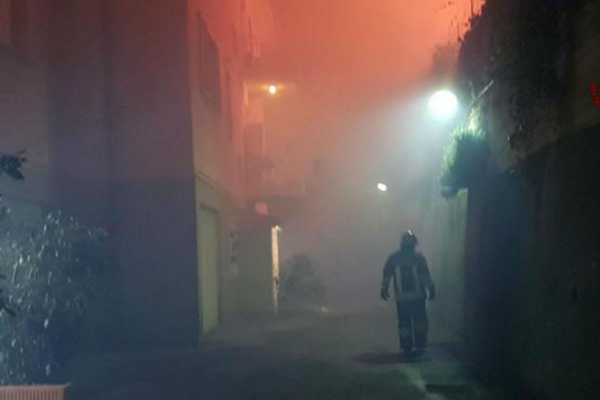 Grosser Flächenbrand - Gefahr im Süden
