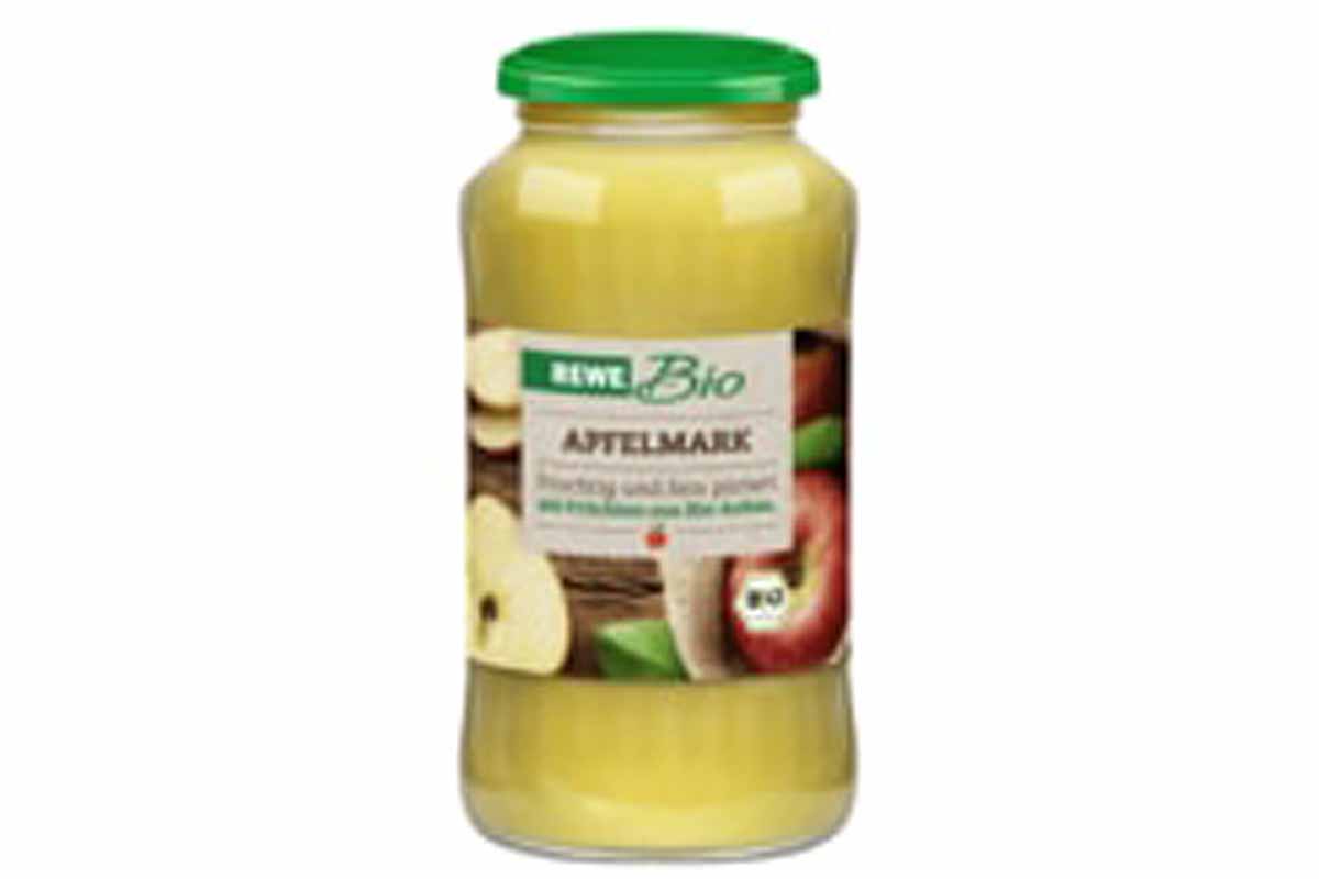 Rückruf – Hersteller ruft „REWE Bio Apfelmark“ zurück