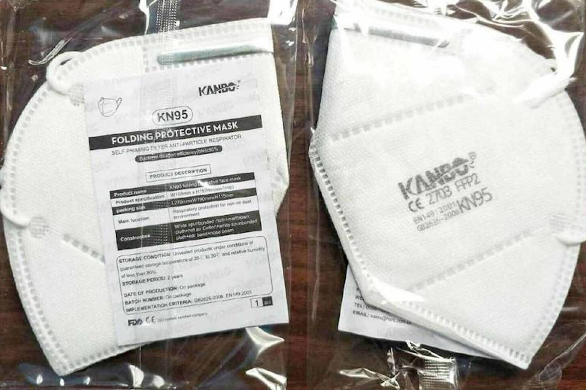 Mögliche Gesundheitsgefährdung – Kanbo Atemschutzmaske