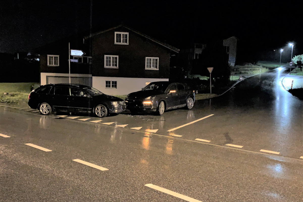Unfall in Appenzell – Kollision beim Linksabbiegen