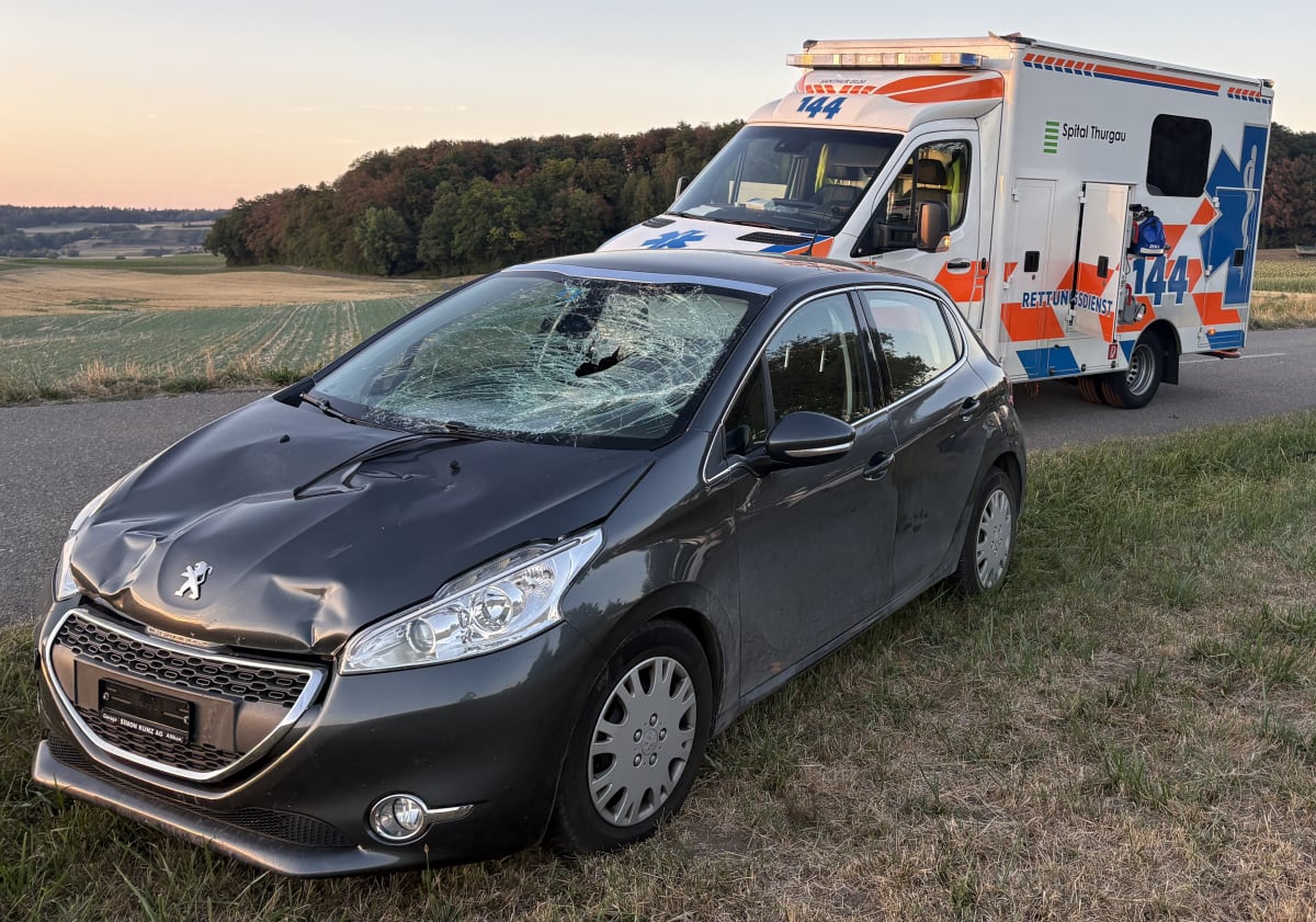 Buch bei Frauenfeld TG – 14-jährige E-Bikerin bei Unfall verletzt