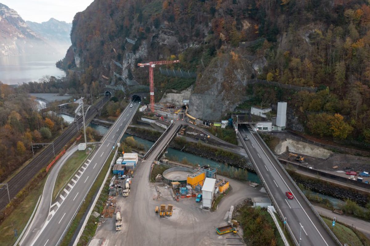 Kerenzerbergtunnel GL – Mehrwöchige Sperrungen ab Anfang Juni