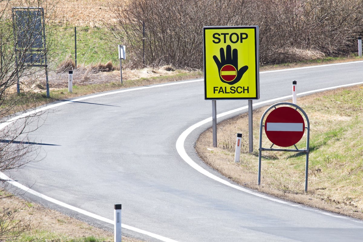 Altach – Geisterfahrer auf der A14 sorgt für Verkehrsbehinderungen