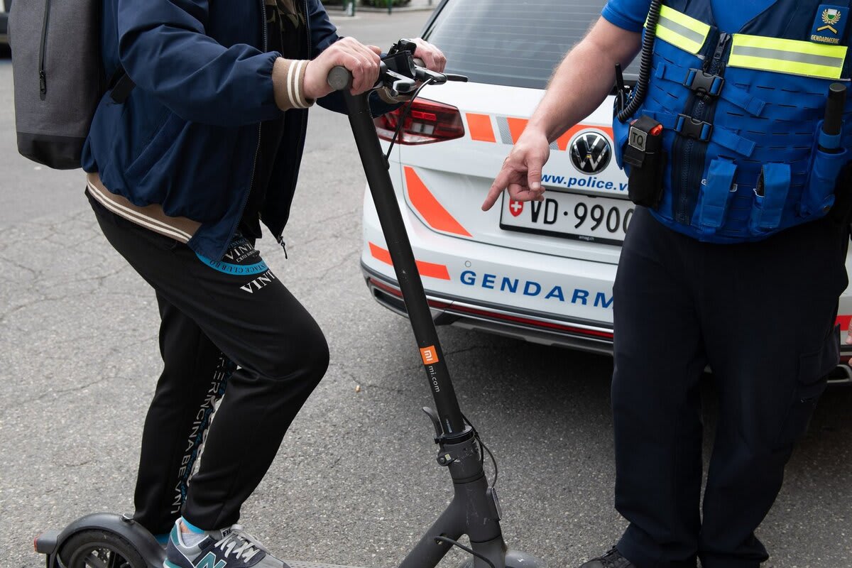 Kanton Waadt – E-Scooter im Visier der Polizei