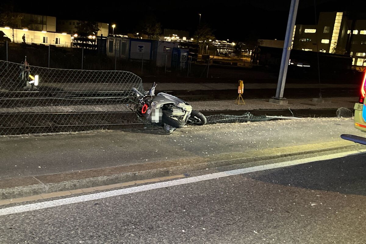 Luterbach SO – Motorradfahrer bei Unfall schwer verletzt