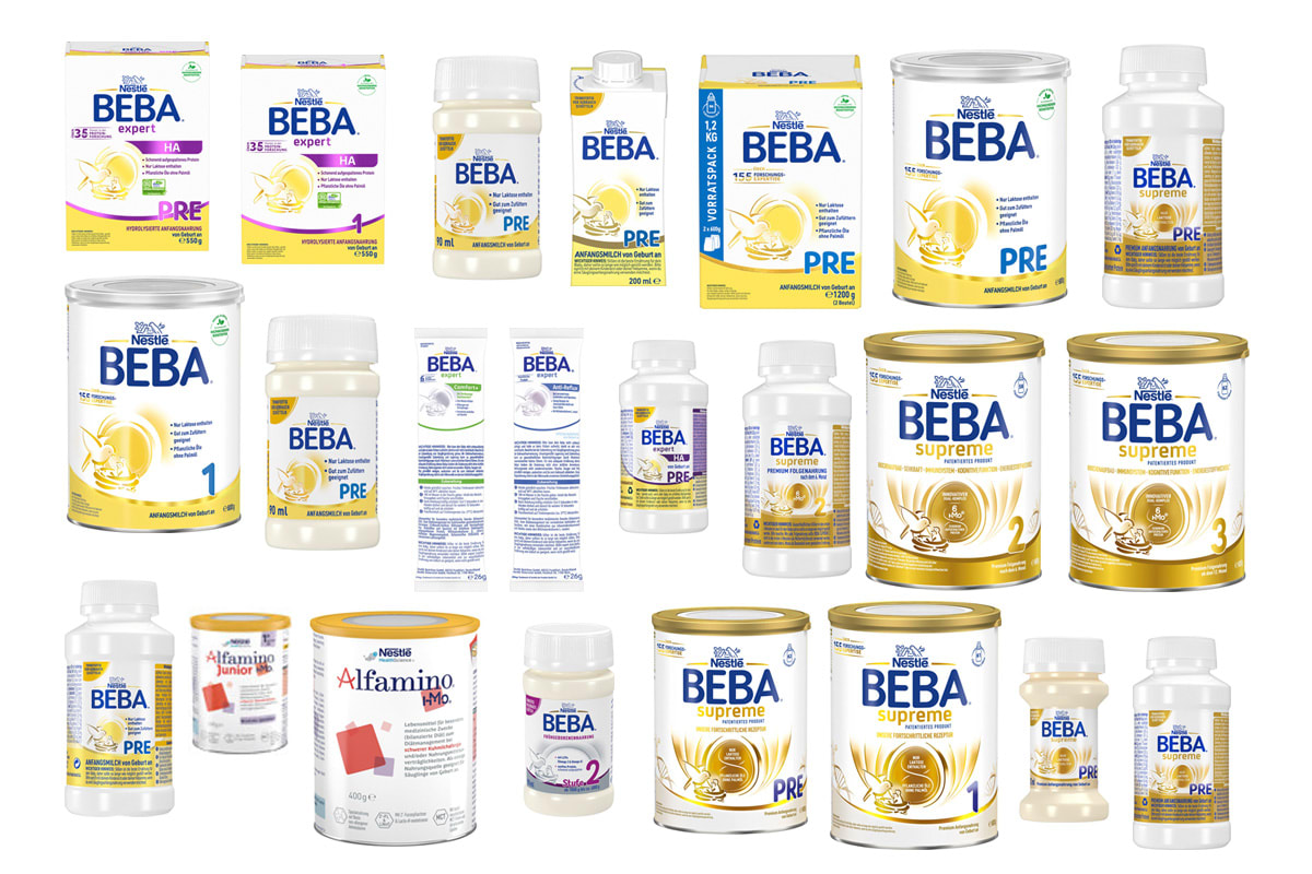 Rückruf von Nestlé Babynahrung wegen Gesundheitsgefahr