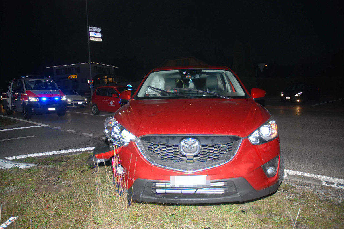Biberist SO - Kollision bei Autobahneinfahrt