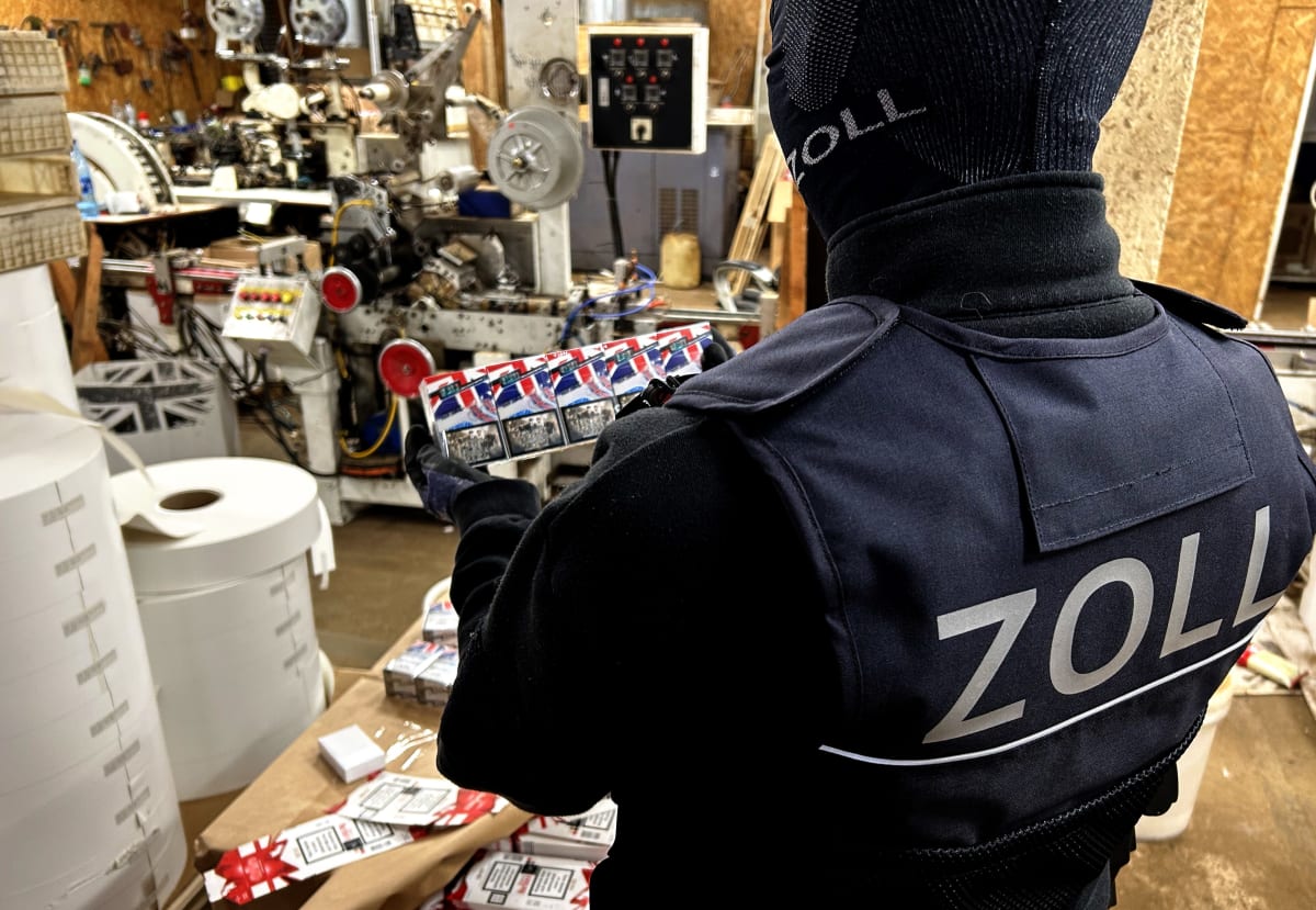 Haldensleben – Zoll deckt illegale Zigarettenproduktion auf