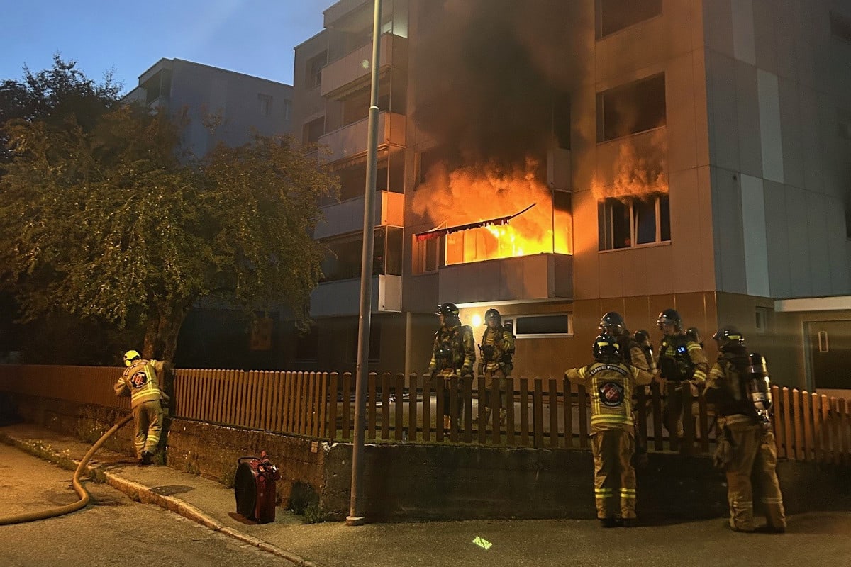 Brand in Tramelan BE – Hund durch Feuer in Wohnung verstorben