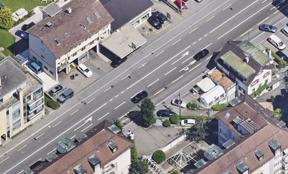 St.Gallen – Velofahrerin stürzt nach Vollbremsung