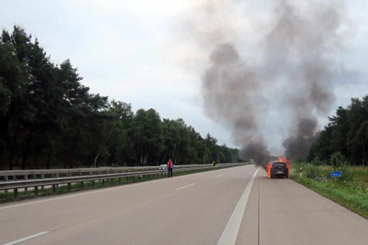 Großenkneten - A1 komplett gesperrt