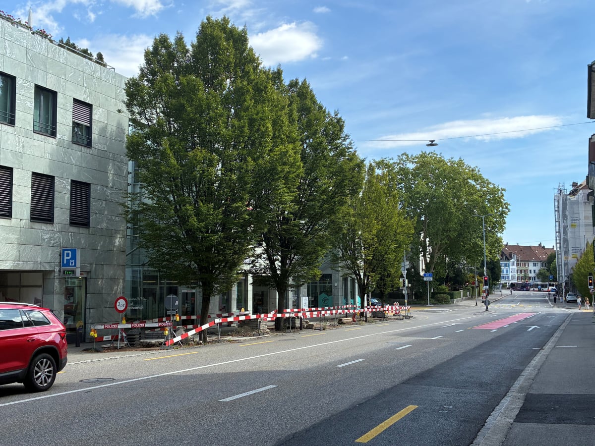 Solothurn SO – Bodenabsenkung an Bielstrasse wird saniert