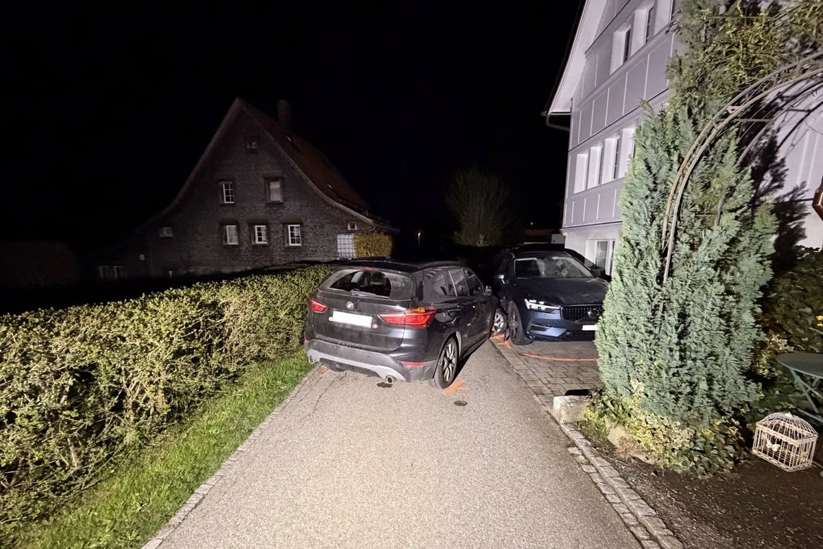 Heiden AR – Strolchenfahrt endet mit Unfall