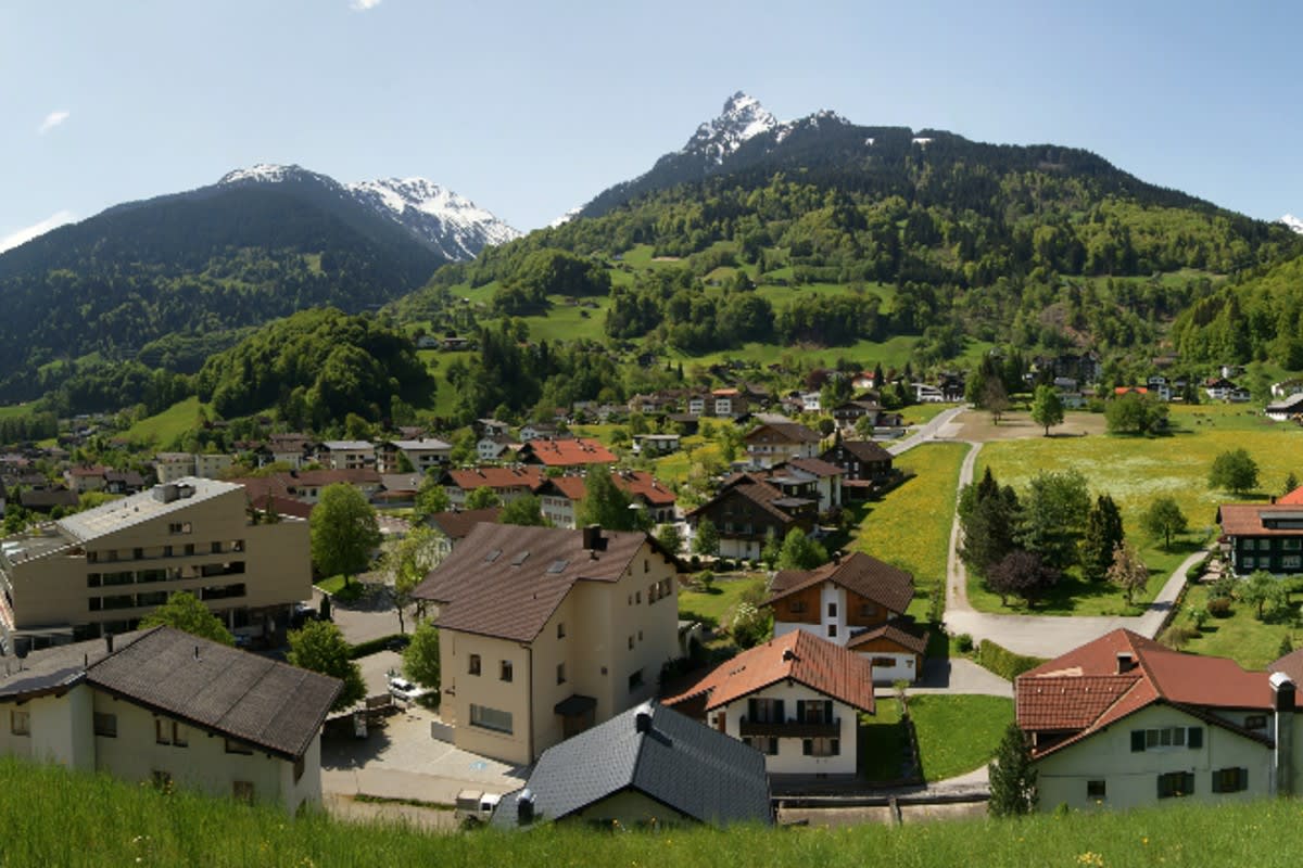 Tschagguns - Größerer Erdrutsch oberhalb von Wohnhaus gelöst