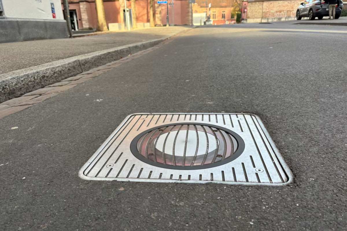 Basel – Neue Poller-Anlage reguliert Zufahrt nach Kleinbasel