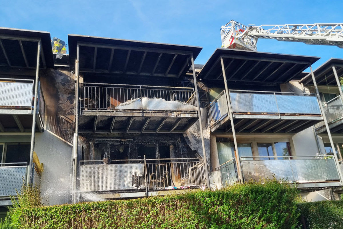 Fußach – Brand greift auf sechs Wohnungen über